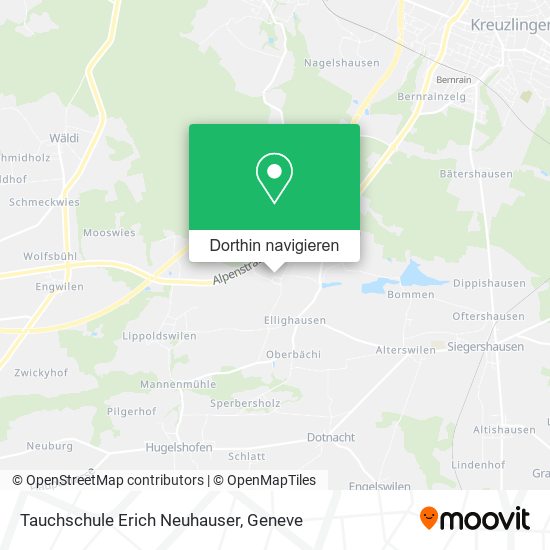Tauchschule Erich Neuhauser Karte
