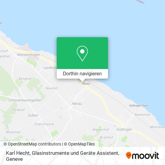Karl Hecht, Glasinstrumente und Geräte Assistent Karte