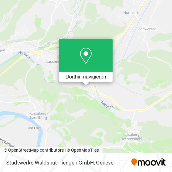 Stadtwerke Waldshut-Tiengen GmbH Karte
