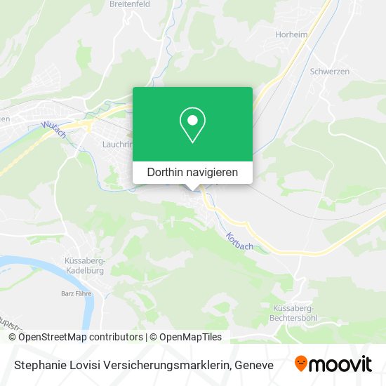Stephanie Lovisi Versicherungsmarklerin Karte