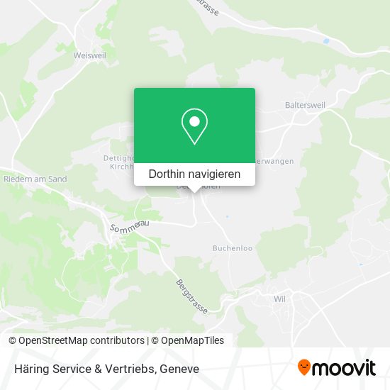 Häring Service & Vertriebs Karte