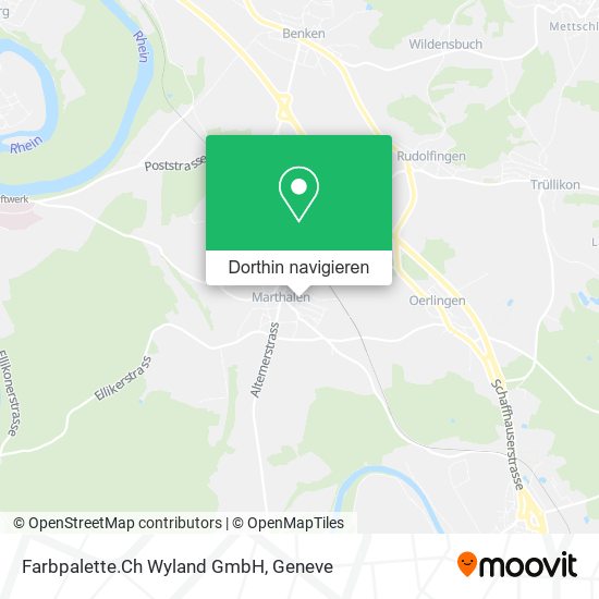 Farbpalette.Ch Wyland GmbH Karte