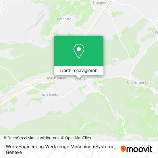 Wms-Engineering Werkzeuge Maschinen-Systeme Karte