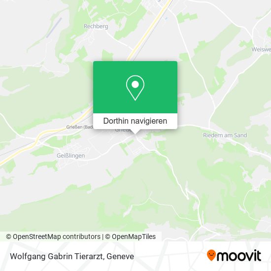 Wolfgang Gabrin Tierarzt Karte