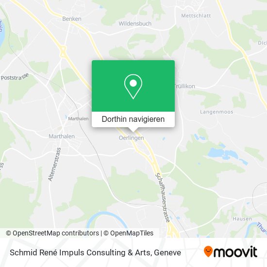 Schmid René Impuls Consulting & Arts Karte