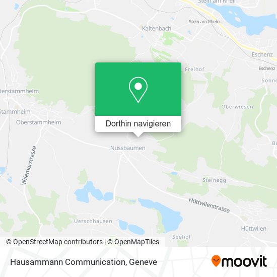 Hausammann Communication Karte