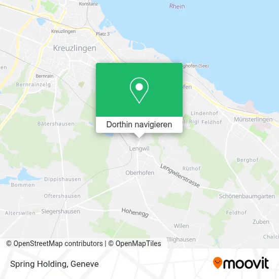 Spring Holding Karte