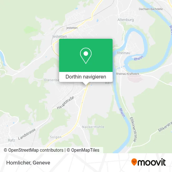 Homlicher Karte