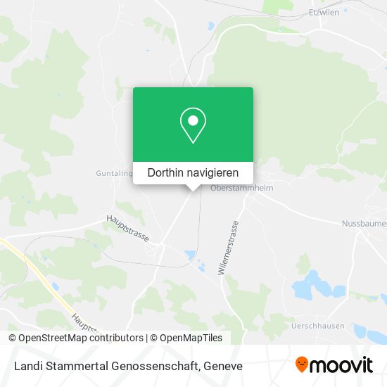 Landi Stammertal Genossenschaft Karte