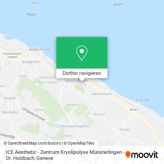 ICE Aesthetic - Zentrum Kryolipolyse Münsterlingen - Dr. Holzbach Karte