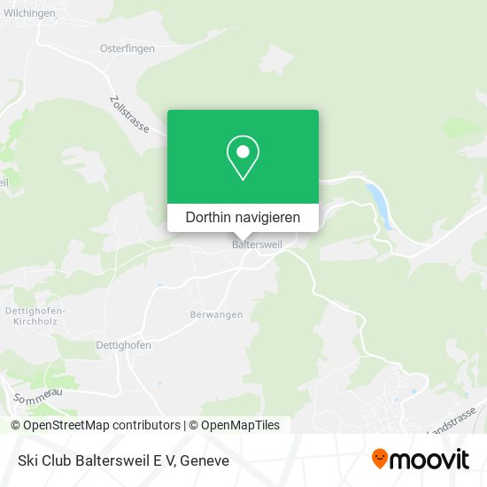 Ski Club Baltersweil E V Karte