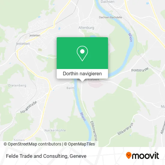 Felde Trade and Consulting Karte