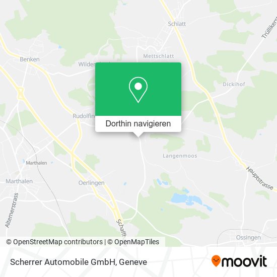 Scherrer Automobile GmbH Karte