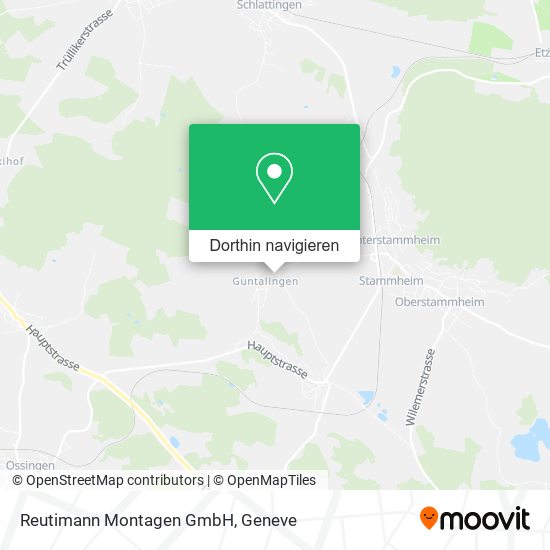 Reutimann Montagen GmbH Karte