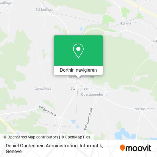Daniel Gantenbein Administration, Informatik Karte