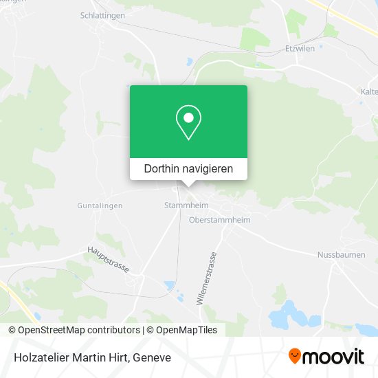 Holzatelier Martin Hirt Karte