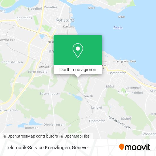 Telematik-Service Kreuzlingen Karte