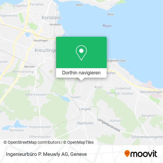 Ingenieurbüro P. Meuwly AG Karte