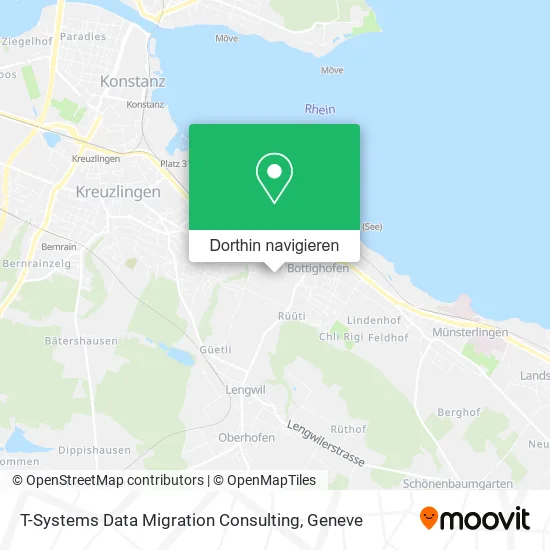 T-Systems Data Migration Consulting Karte
