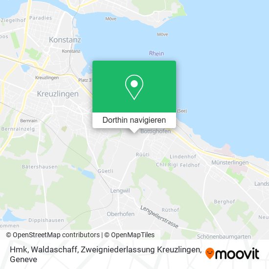 Hmk, Waldaschaff, Zweigniederlassung Kreuzlingen Karte