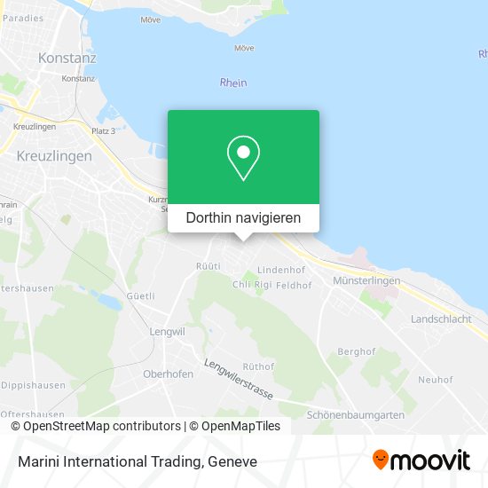 Marini International Trading Karte