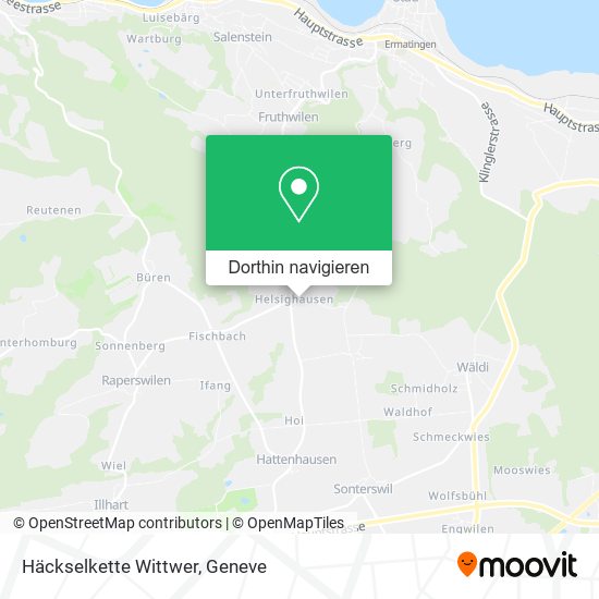 Häckselkette Wittwer Karte