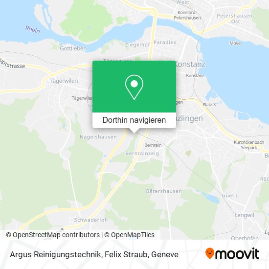 Argus Reinigungstechnik, Felix Straub Karte