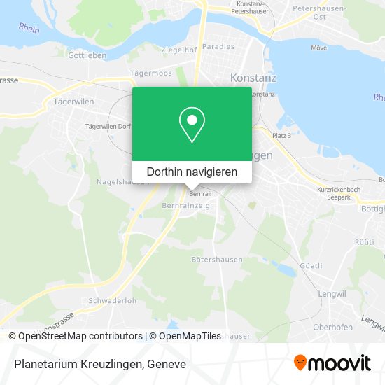 Planetarium Kreuzlingen Karte