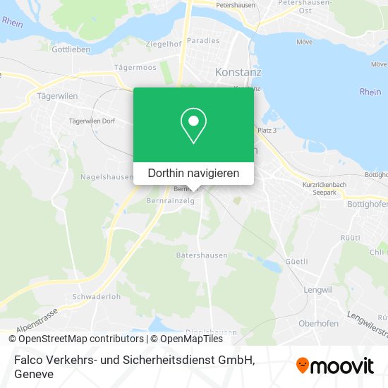 Falco Verkehrs- und Sicherheitsdienst GmbH Karte