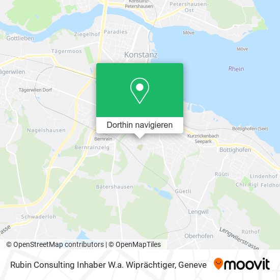 Rubin Consulting Inhaber W.a. Wiprächtiger Karte