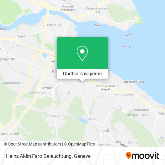 Heinz Aklin Faro Beleuchtung Karte