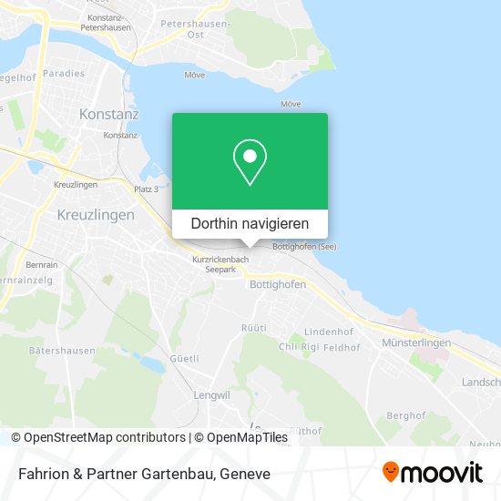 Fahrion & Partner Gartenbau Karte