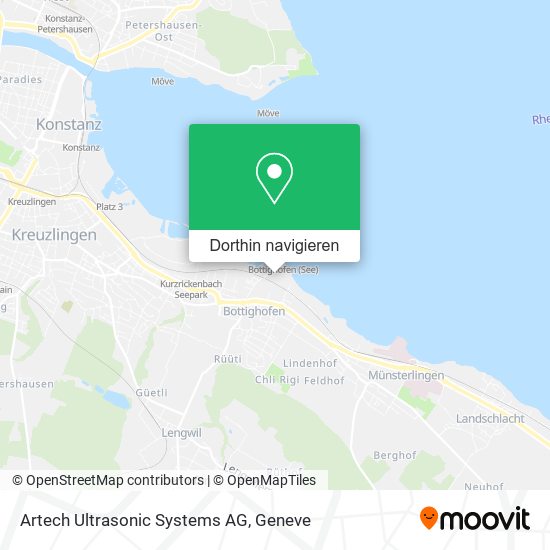 Artech Ultrasonic Systems AG Karte