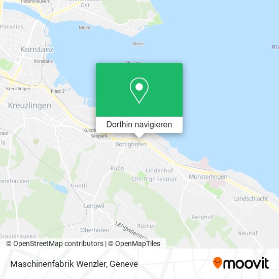 Maschinenfabrik Wenzler Karte