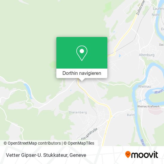 Vetter Gipser-U. Stukkateur Karte