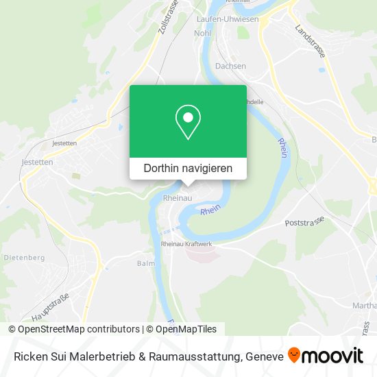 Ricken Sui Malerbetrieb & Raumausstattung Karte
