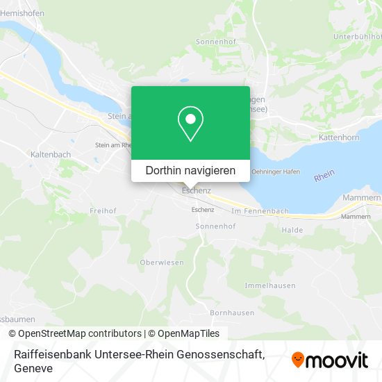 Raiffeisenbank Untersee-Rhein Genossenschaft Karte