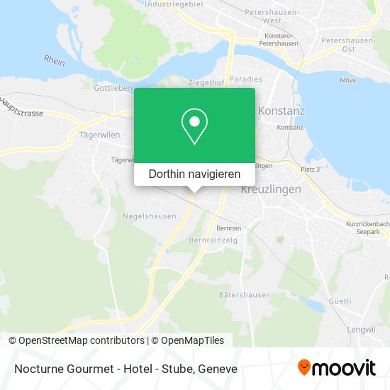 Nocturne Gourmet - Hotel - Stube Karte