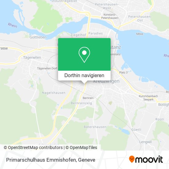Primarschulhaus Emmishofen Karte