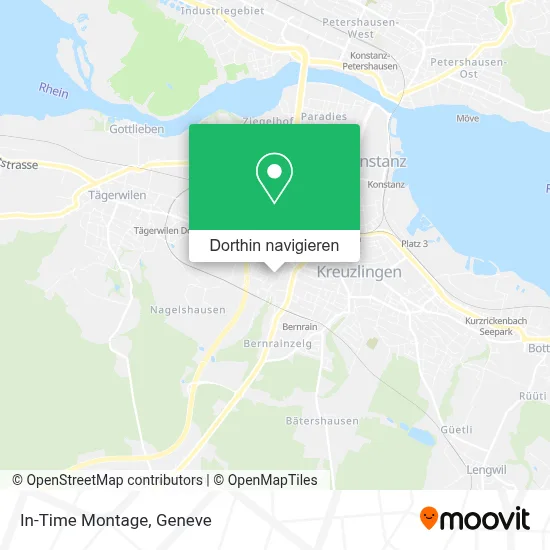 In-Time Montage Karte