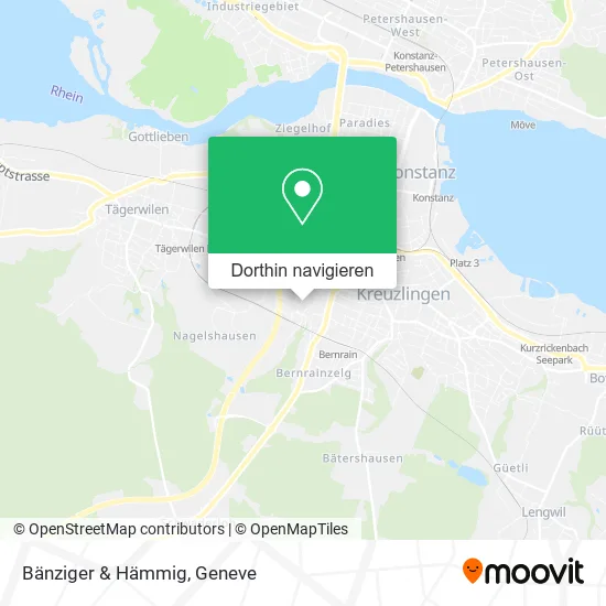 Bänziger & Hämmig Karte