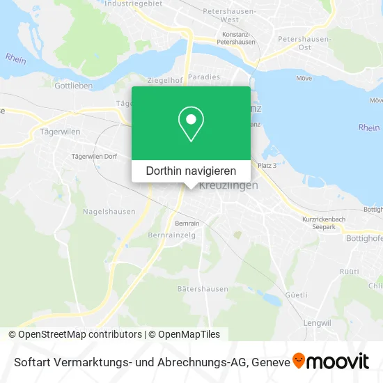 Softart Vermarktungs- und Abrechnungs-AG Karte