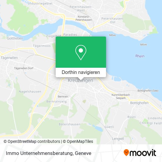 Immo Unternehmensberatung Karte
