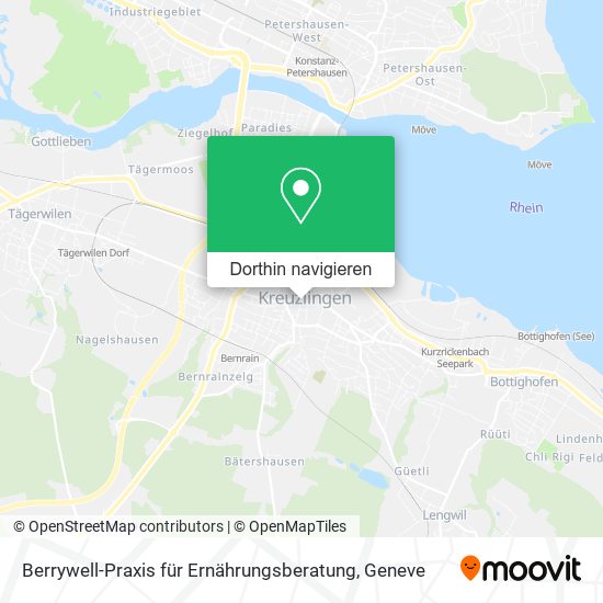 Berrywell-Praxis für Ernährungsberatung Karte