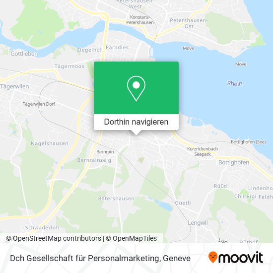 Dch Gesellschaft für Personalmarketing Karte