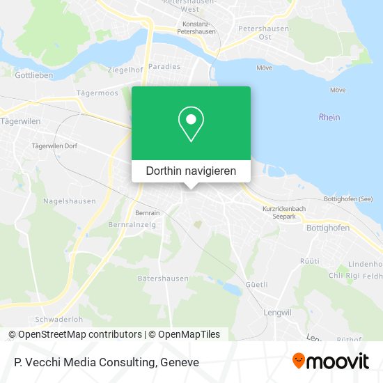 P. Vecchi Media Consulting Karte