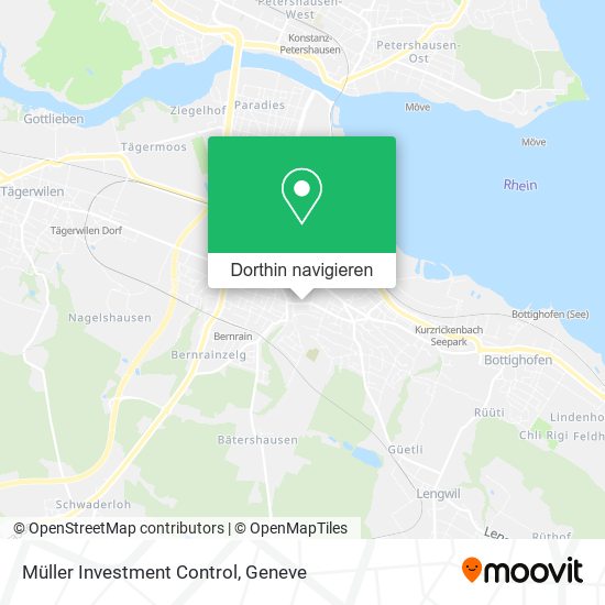 Müller Investment Control Karte