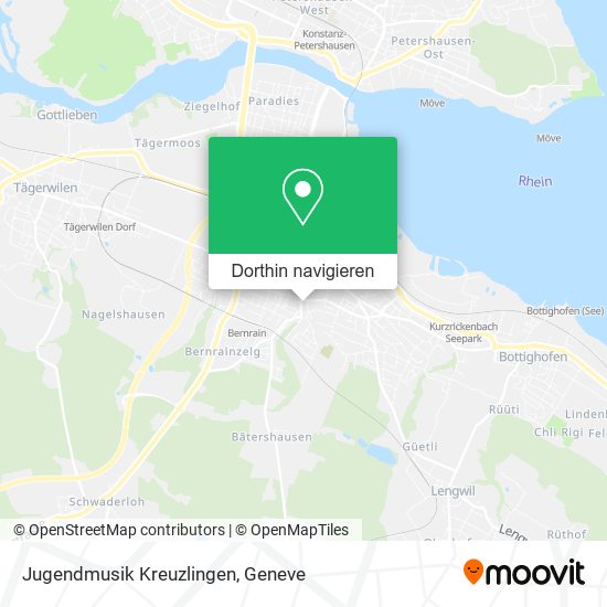 Jugendmusik Kreuzlingen Karte