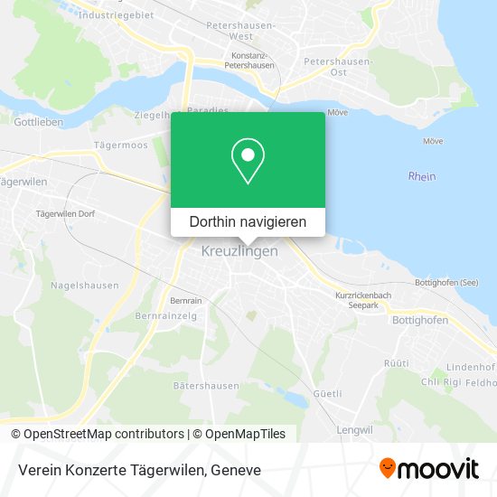 Verein Konzerte Tägerwilen Karte