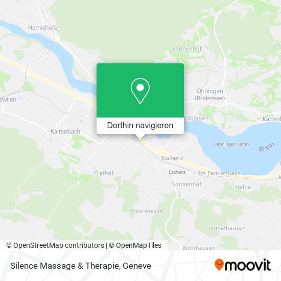 Silence Massage & Therapie Karte
